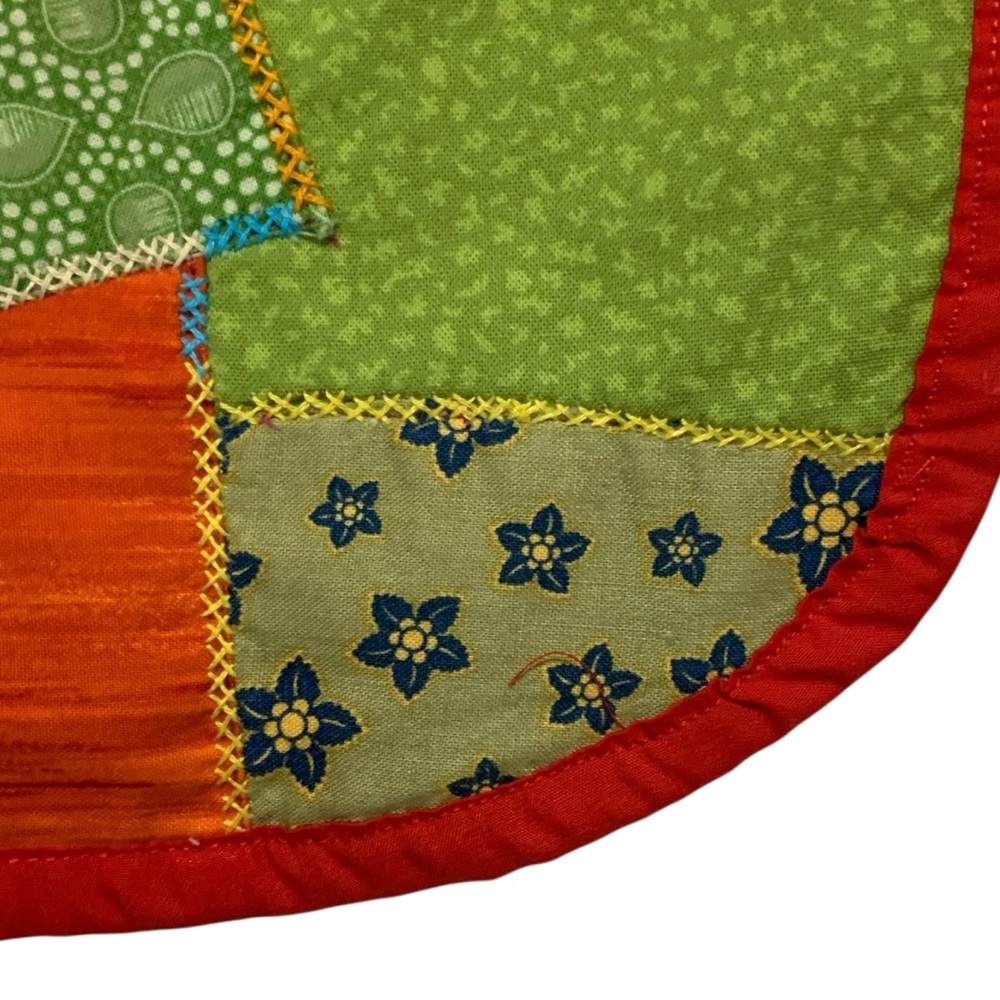 Handmade Patchwork Bib Apron - Picture 8 of 11